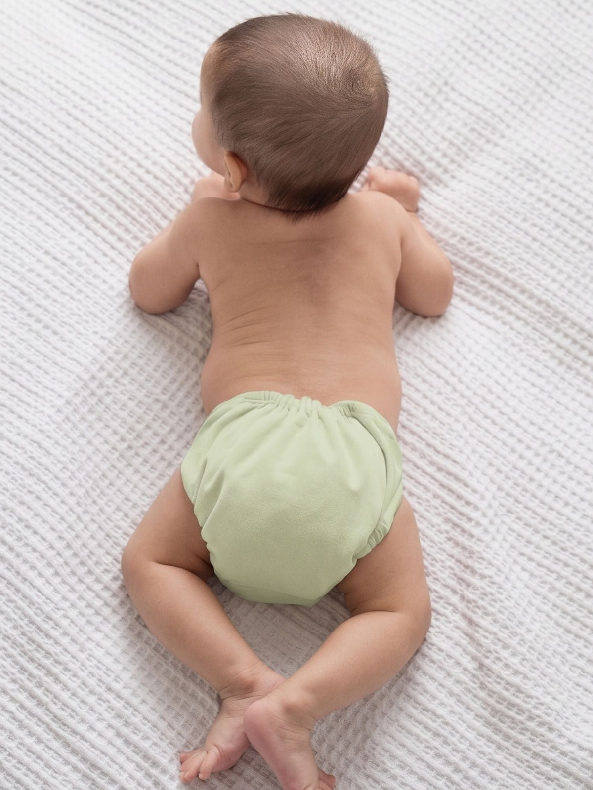 bamboo knit cloth nappy pack of 3 - almost aqua & berry muse & pussy willow gray