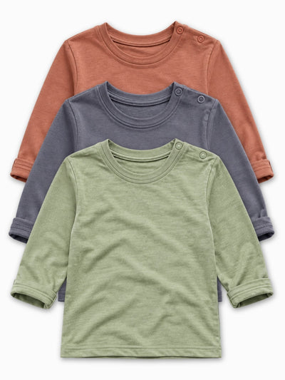 bamboo long sleeve t-shirt pack of 3