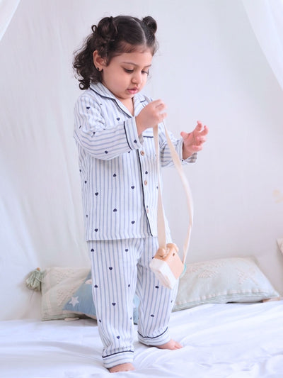 bamboo muslin nightsuit set