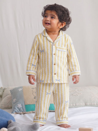 bamboo muslin nightsuit set