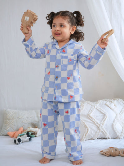 bamboo muslin nightsuit set