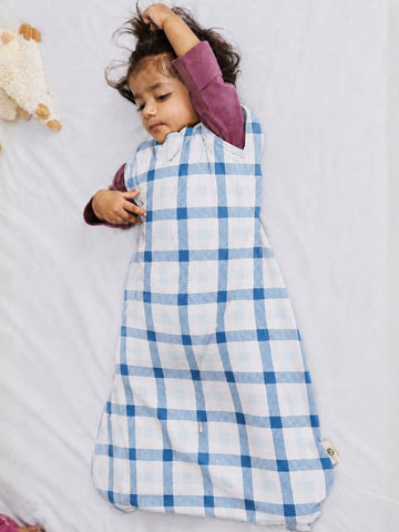 blue gingham