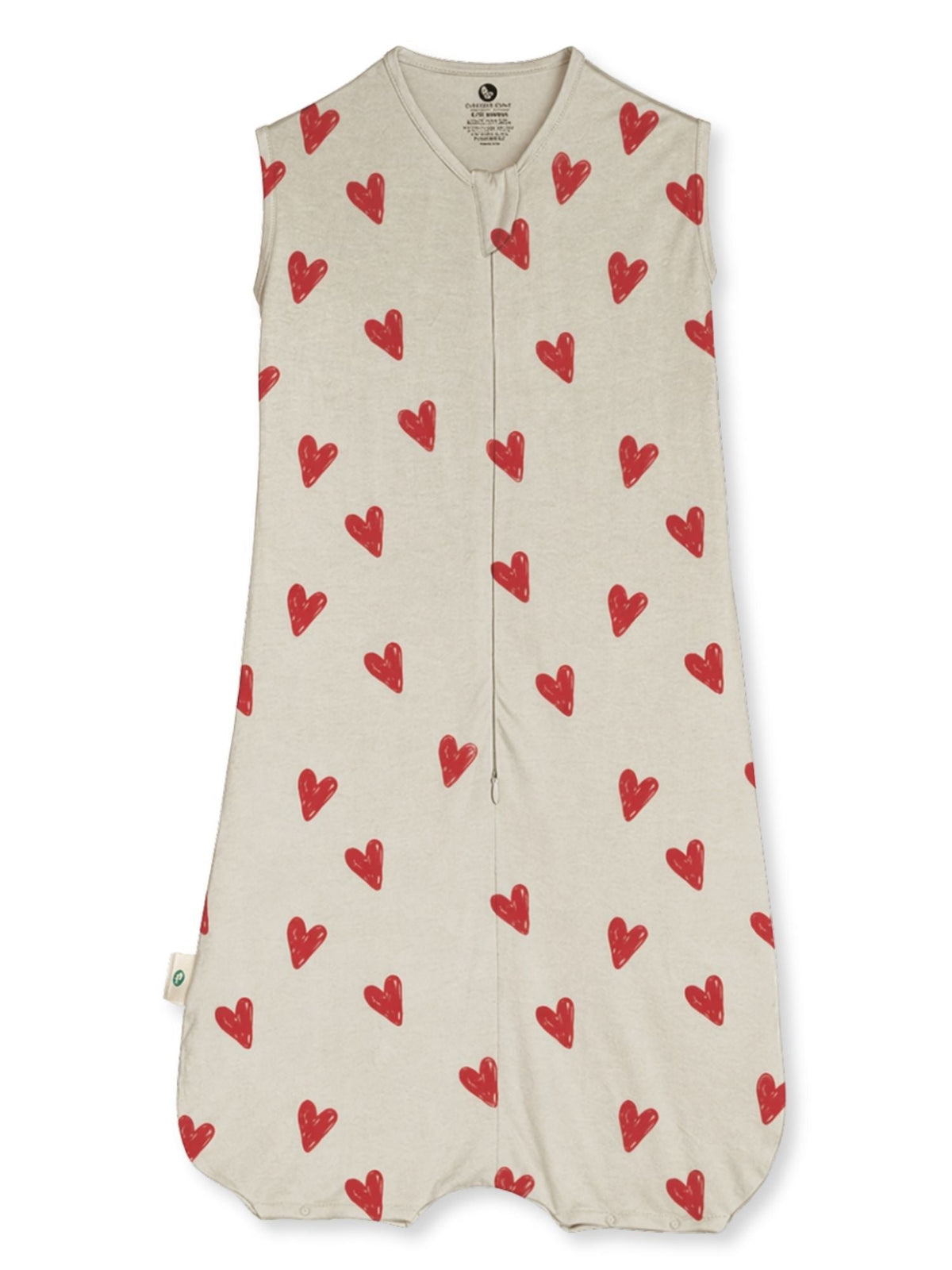 bamboo sleeping bag with foot opening - heart & soul