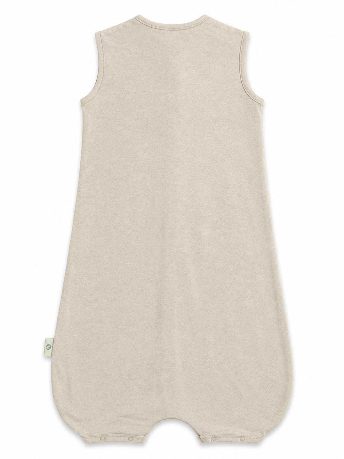 bamboo sleeping bag with foot opening - oatmeal