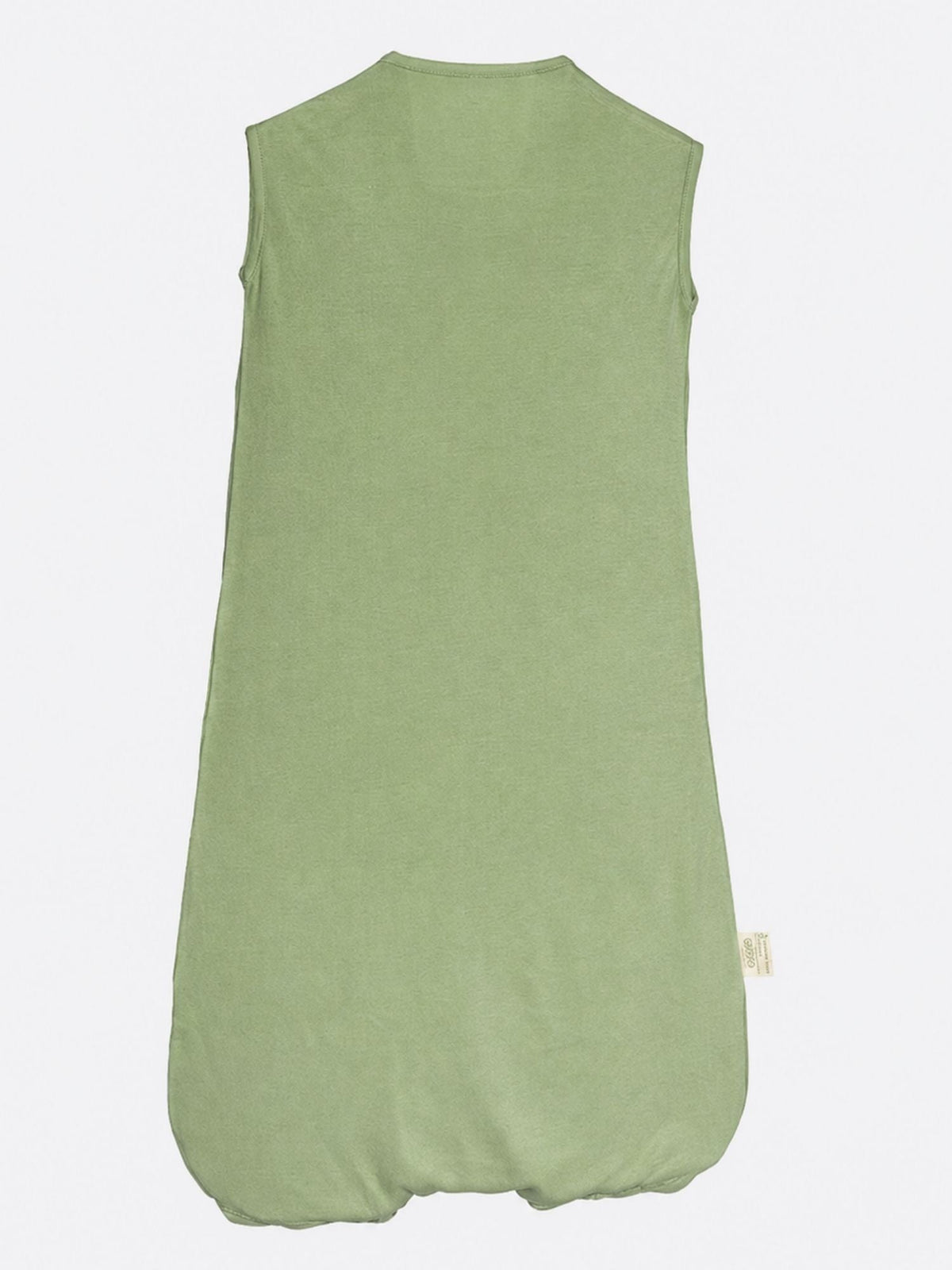 bamboo sleeping bag with foot opening - sage green