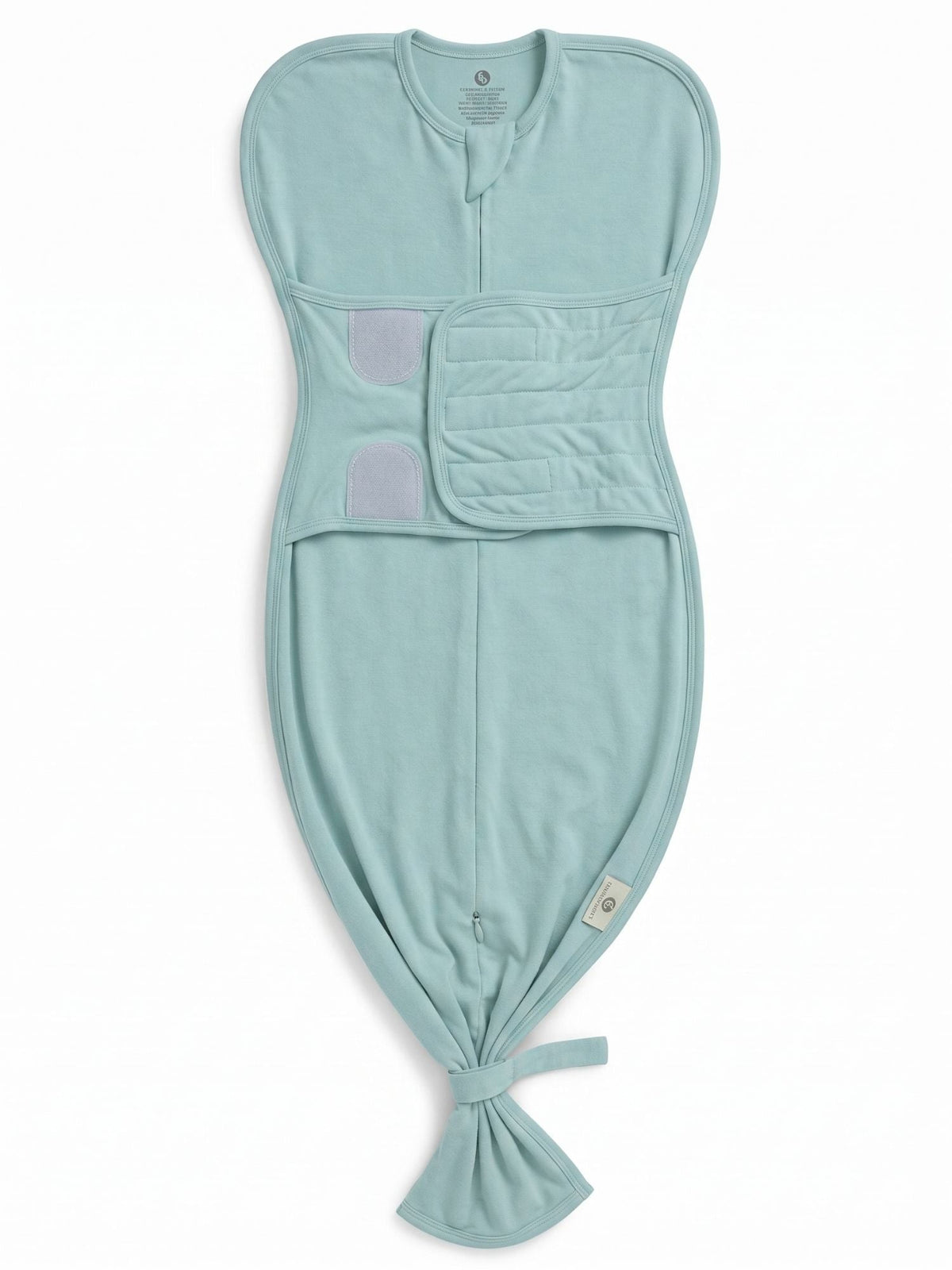 bamboo SNUGZIE™ 3 arms position swaddle pod - cloud blue