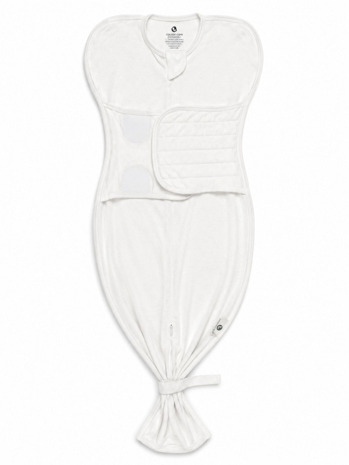 bamboo SNUGZIE™ 3 arms position swaddle pod - cloud dancer