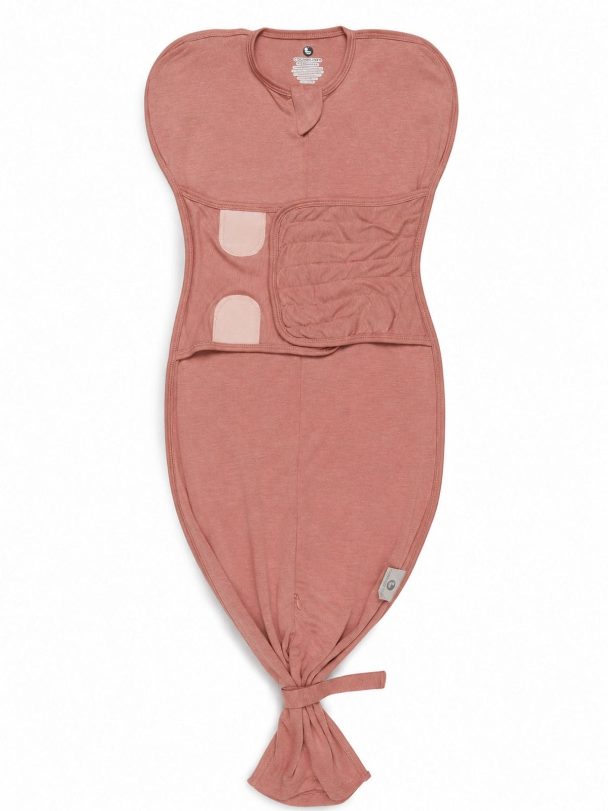 bamboo SNUGZIE™ 3 arms position swaddle pod - dusty pink