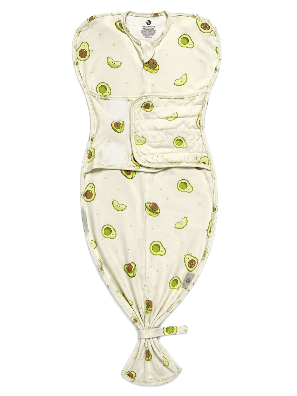 bamboo SNUGZIE™ 3 arms position swaddle pod - avocado