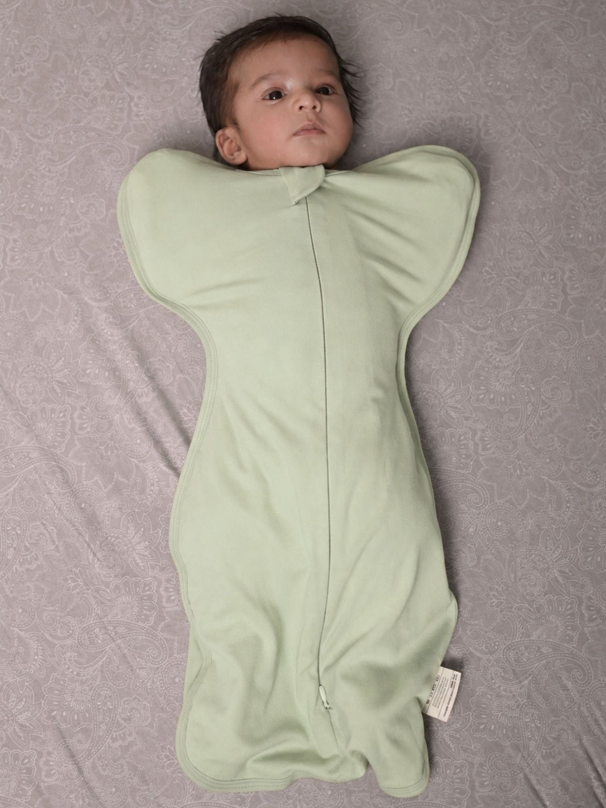bamboo UPZIE™ swaddle pod - almost aqua