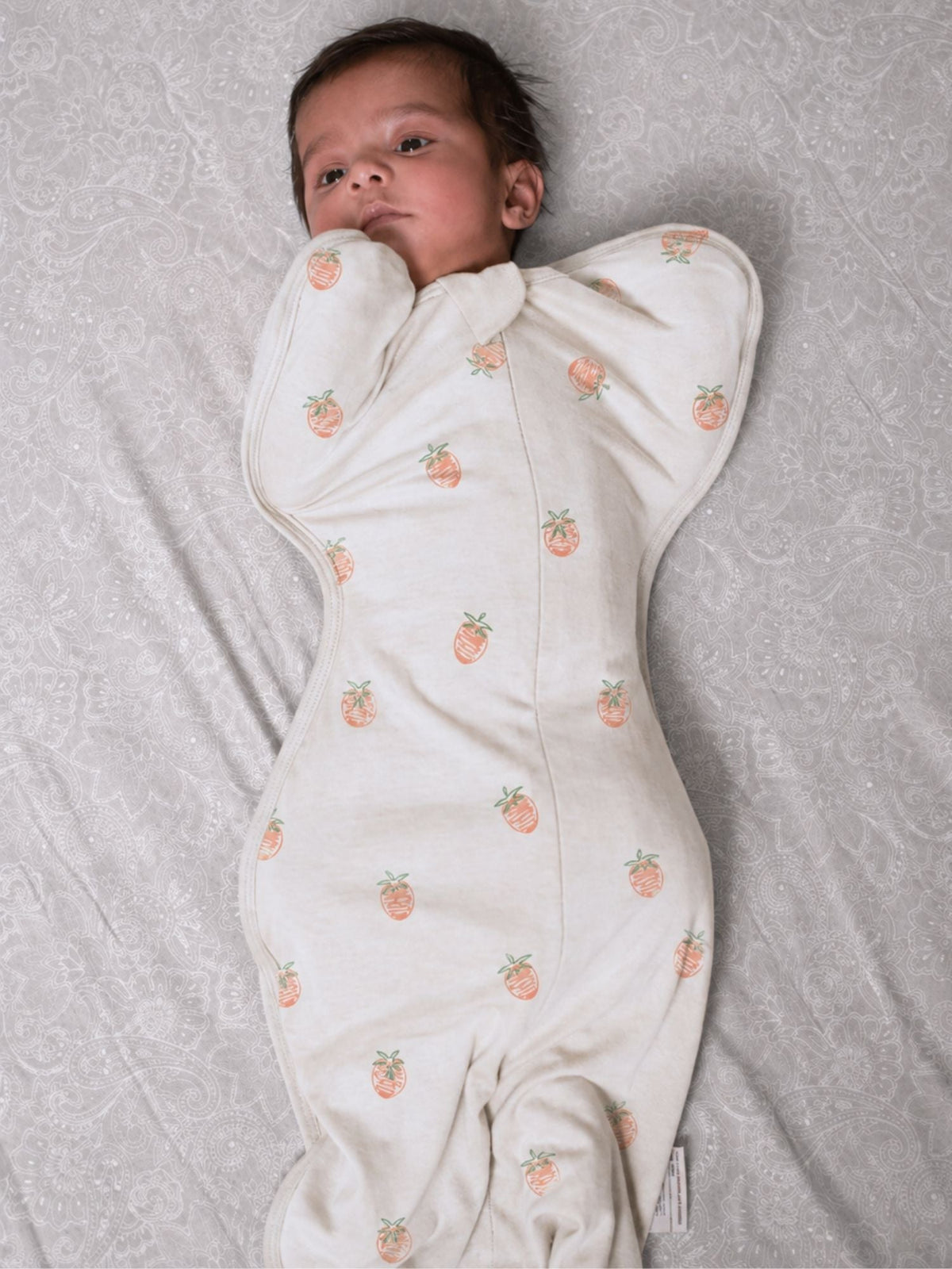 bamboo UPZIE™ swaddle pod - berry muse