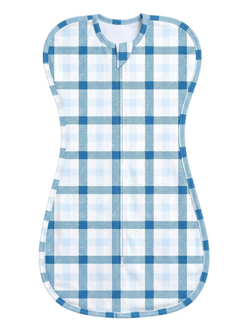 blue gingham
