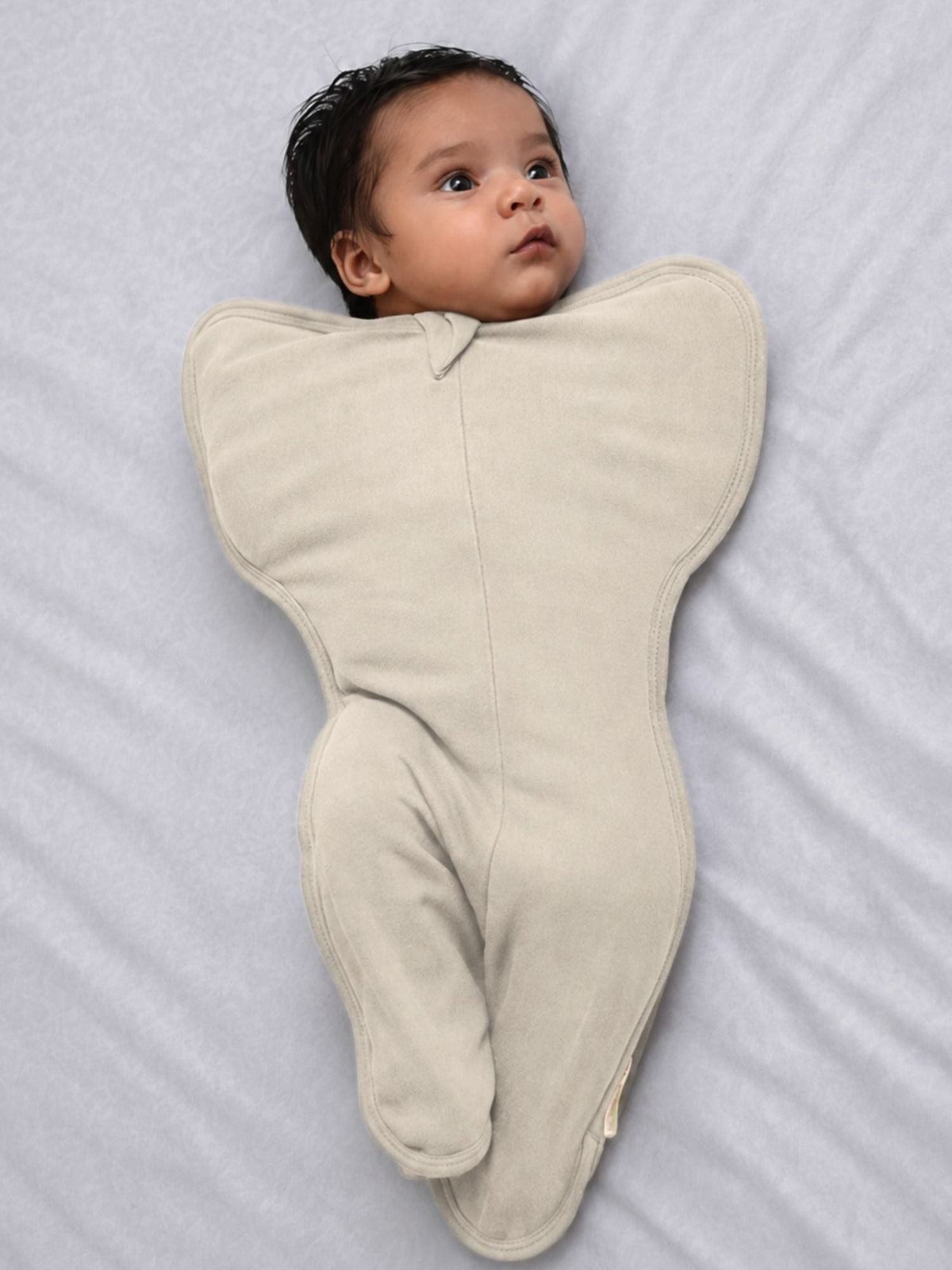 bamboo UPZIE™ swaddle pod - oatmeal