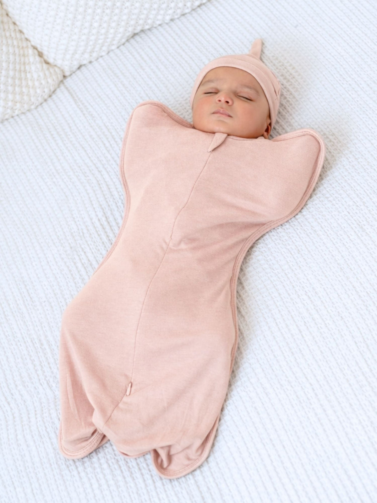 bamboo UPZIE™ swaddle pod - rose