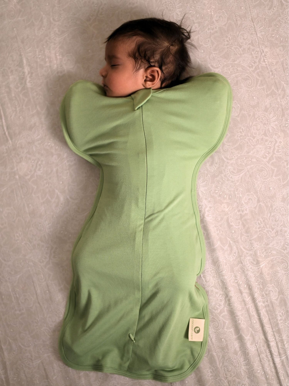 bamboo UPZIE™ swaddle pod - sage green